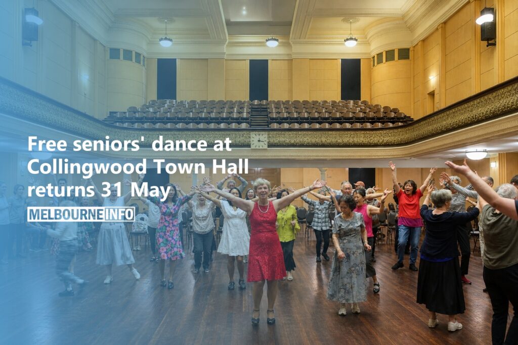 AI Generated - Free seniors' dance at Collingwood Town Hall returns 31 May