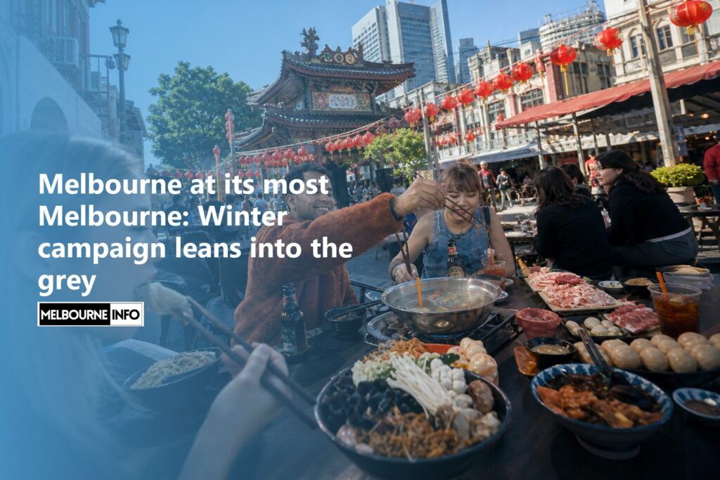 AI Generated - Melbourne at its most Melbourne: Winter campaign leans into the grey