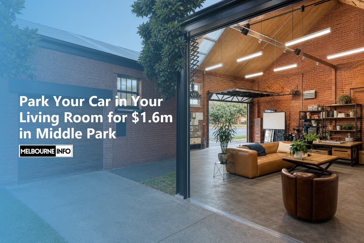AI Generated - Park Your Car in Your Living Room for $1.6m in Middle Park