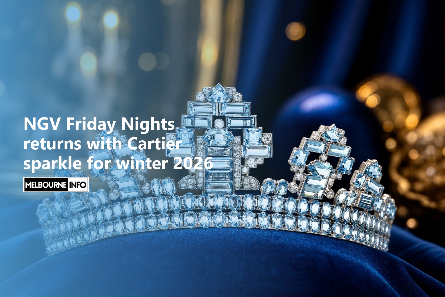 AI Generated - NGV Friday Nights returns with Cartier sparkle for winter 2026