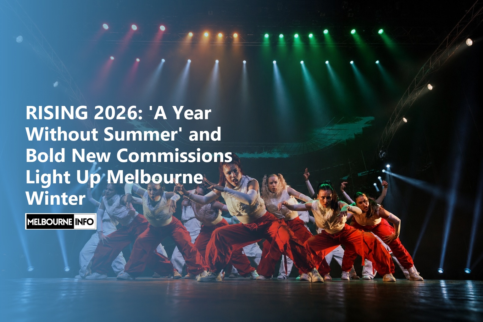 AI Generated - RISING 2026: 'A Year Without Summer' and Bold New Commissions Light Up Melbourne Winter