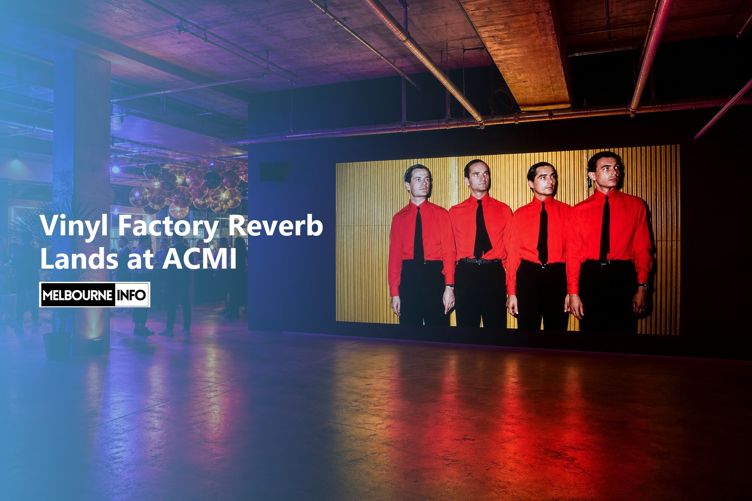 AI Generated - Vinyl Factory Reverb Lands at ACMI