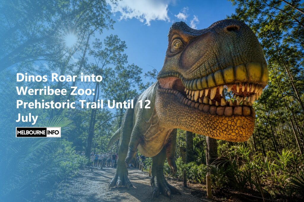 AI Generated - Dinos Roar into Werribee Zoo: Prehistoric Trail Until 12 July