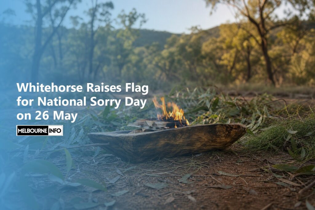 AI Generated - Whitehorse Raises Flag for National Sorry Day on 26 May