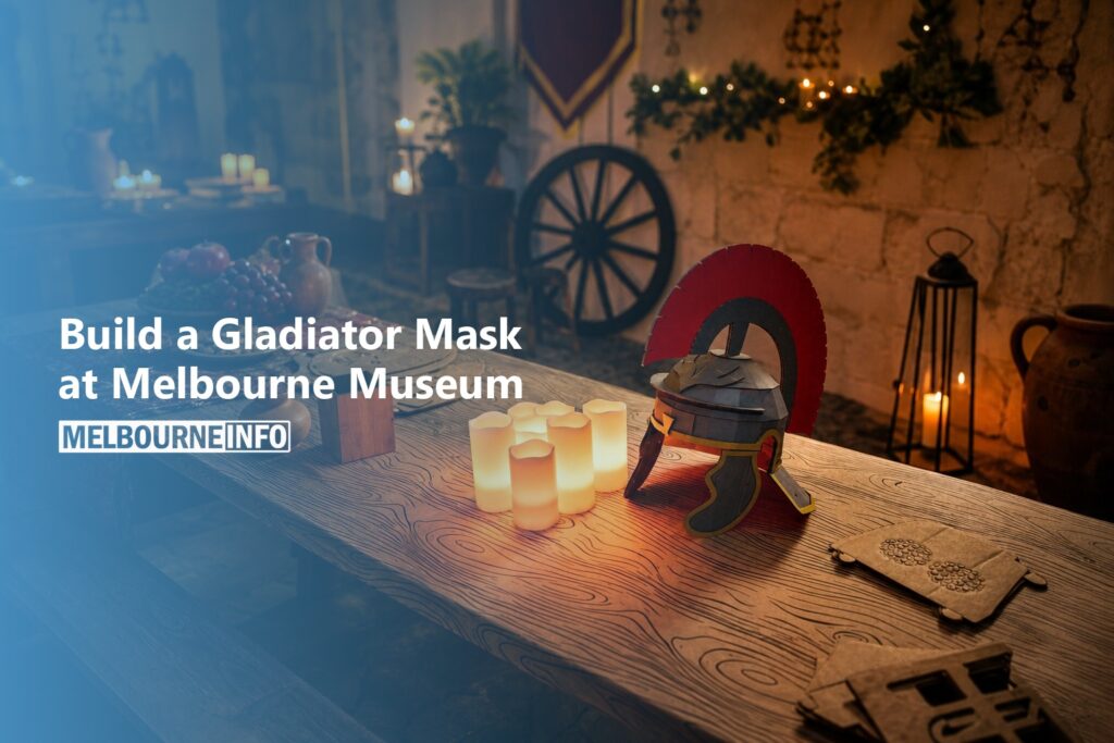 AI Generated - Build a Gladiator Mask at Melbourne Museum