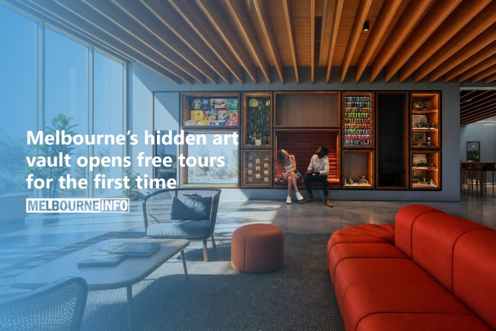 AI Generated - Melbourne’s hidden art vault opens free tours for the first time