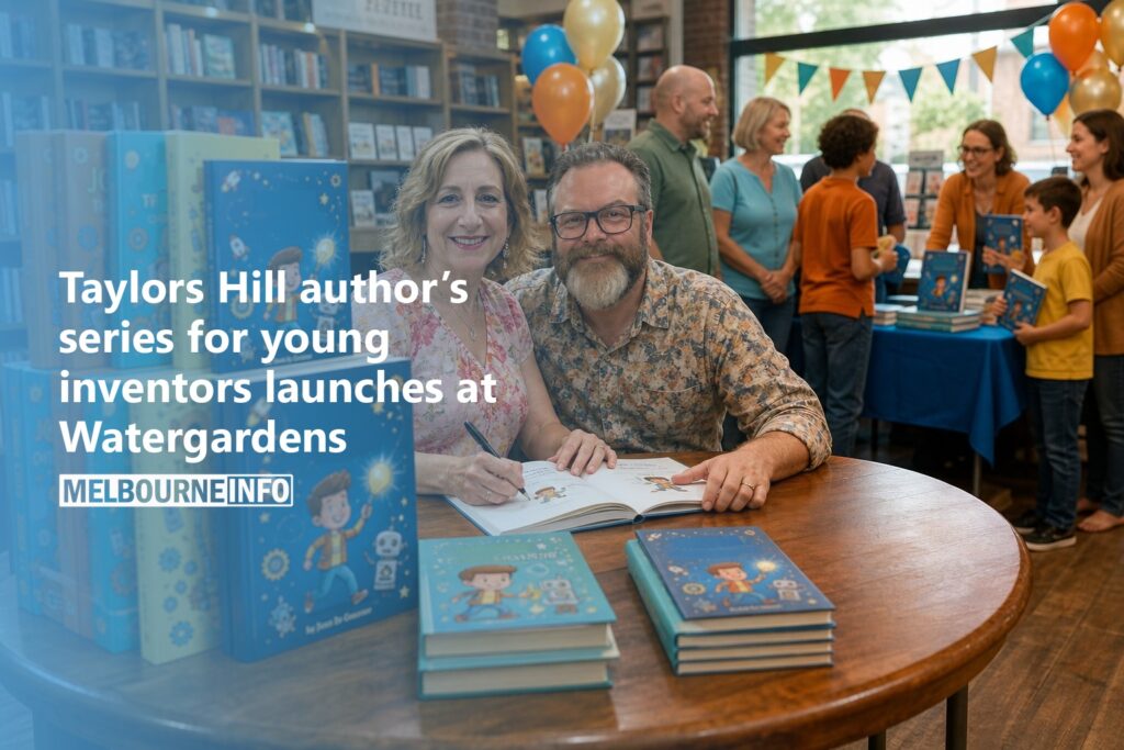 AI Generated - Taylors Hill author’s series for young inventors launches at Watergardens