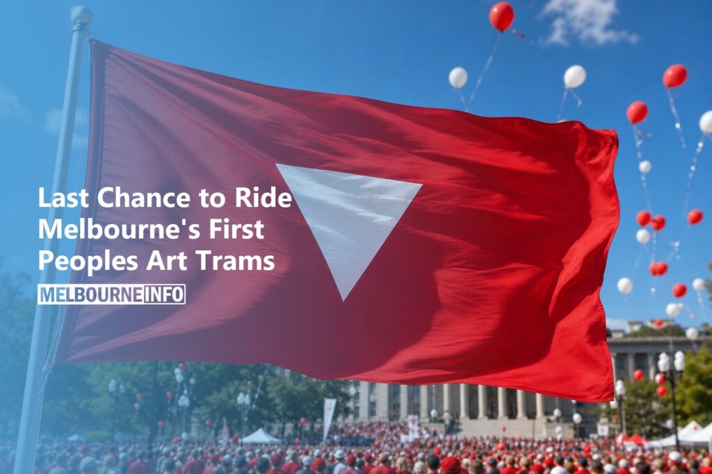AI Generated - Last Chance to Ride Melbourne's First Peoples Art Trams