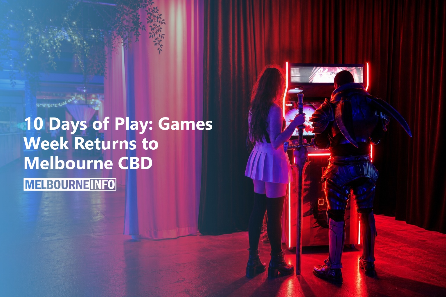 AI Generated - 10 Days of Play: Games Week Returns to Melbourne CBD
