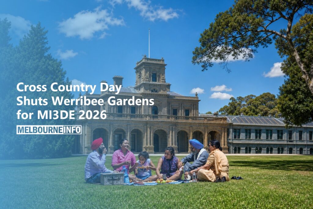 AI Generated - Cross Country Day Shuts Werribee Gardens for MI3DE 2026