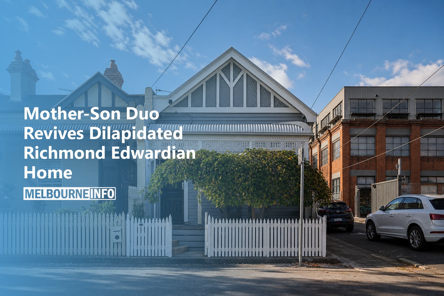AI Generated - Mother-Son Duo Revives Dilapidated Richmond Edwardian Home