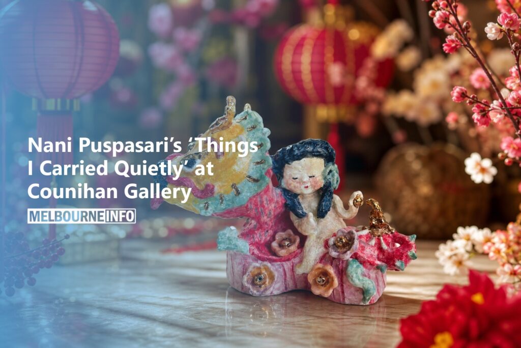 AI Generated - Nani Puspasari’s ‘Things I Carried Quietly’ at Counihan Gallery