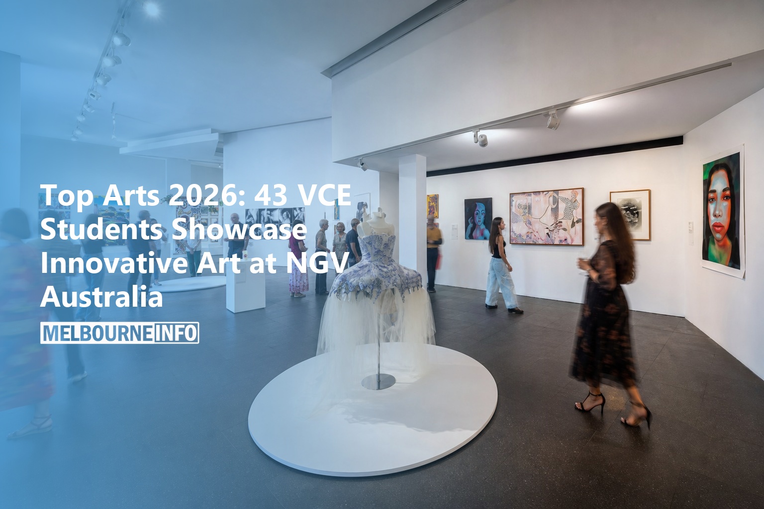 AI Generated - Top Arts 2026: 43 VCE Students Showcase Innovative Art at NGV Australia