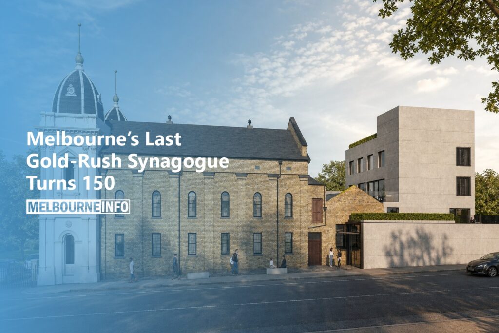 AI Generated - Melbourne’s Last Gold-Rush Synagogue Turns 150