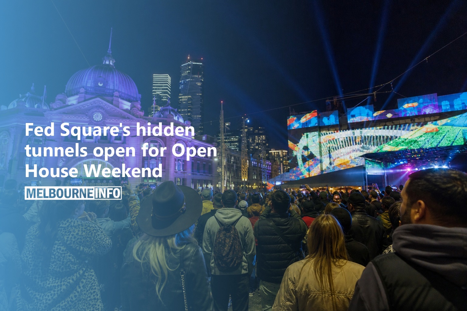 AI Generated - Fed Square's hidden tunnels open for Open House Weekend