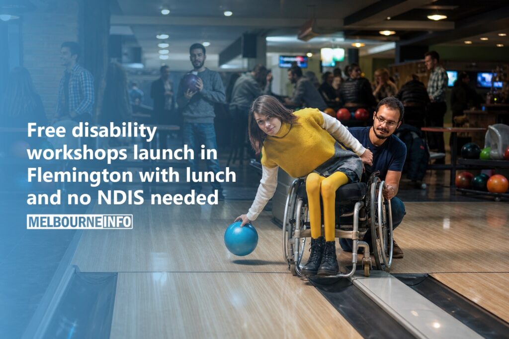 AI Generated - Free disability workshops launch in Flemington with lunch and no NDIS needed