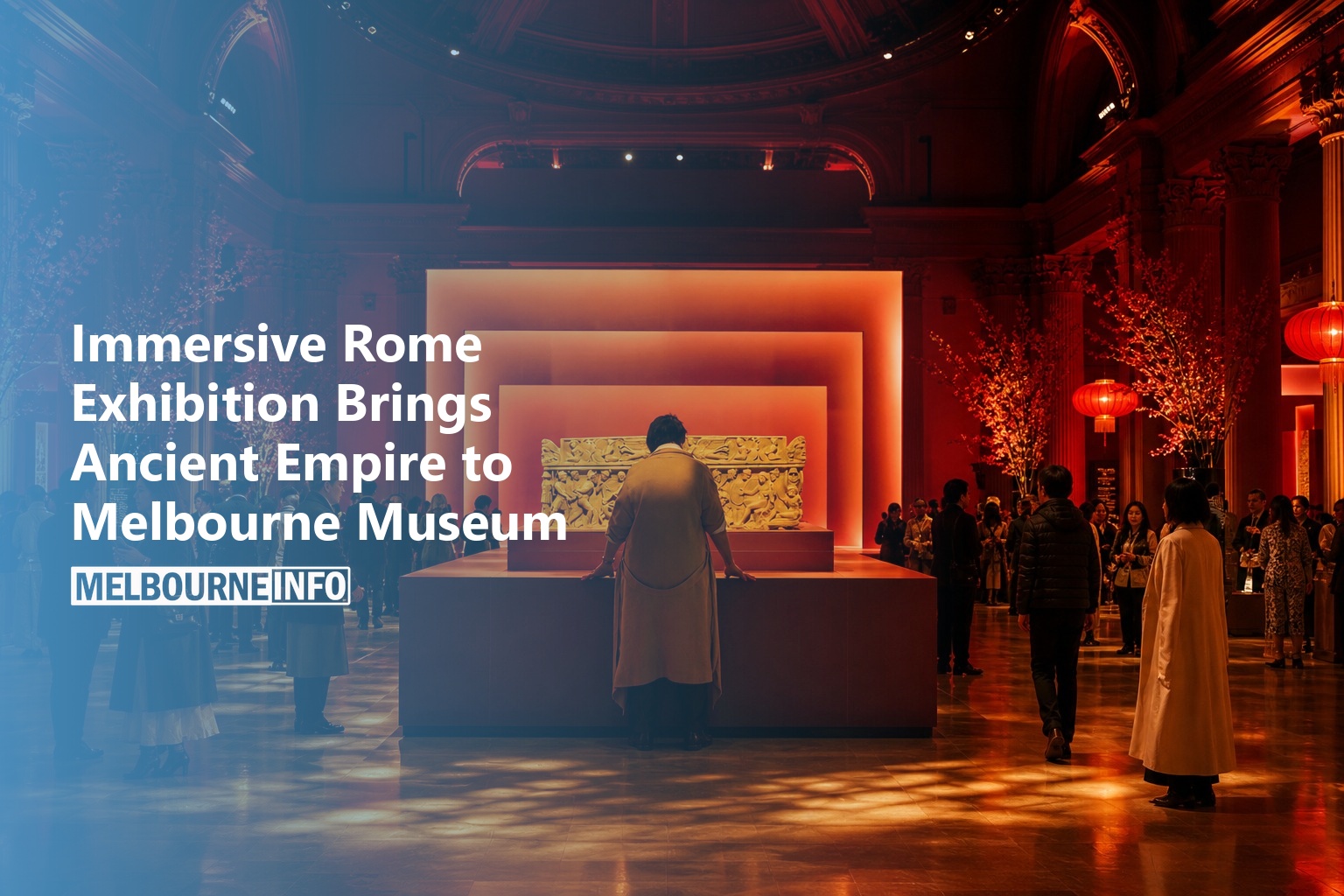 AI Generated - Immersive Rome Exhibition Brings Ancient Empire to Melbourne Museum